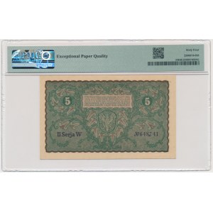 5 marek 1919 - II Serja W - PMG 64 EPQ
