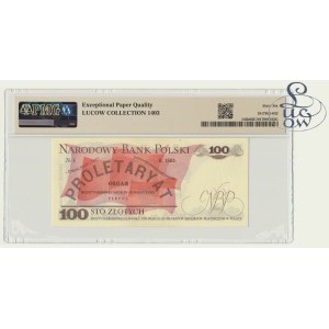 100 Gold 1976 - AH - PMG 66 EPQ - Lucow Collection