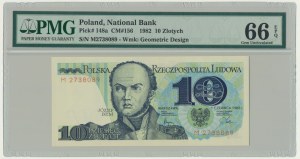 10 Gold 1982 - M - PMG 66 EPQ