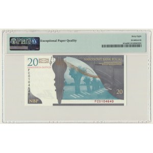 20 zl 2009 - Frederic Chopin - PMG 68 EPQ