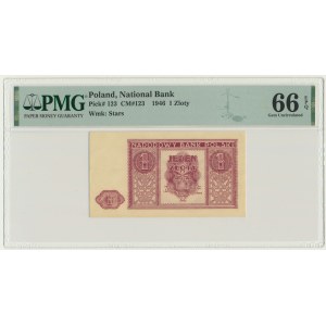 1 zlato 1946 - PMG 66 EPQ