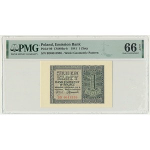 1 Gold 1941 - BD - PMG 66 EPQ