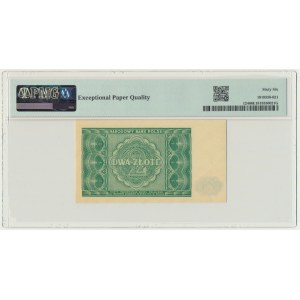 2 gold 1946 - PMG 66 EPQ