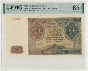 100 Gold 1941 - A - PMG 65 EPQ