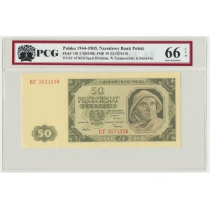50 złotych 1948 - EF - PCG 66 EPQ