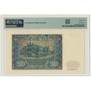 50 Gold 1941 - B - PMG 64 EPQ