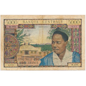 Cameroun, 5.000 francs (1962)