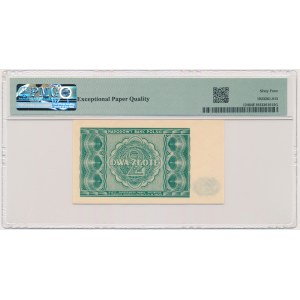 2 gold 1946 - PMG 64 EPQ