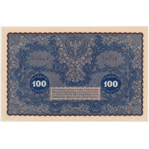 100 marks 1919 - I T Series - rarer variant