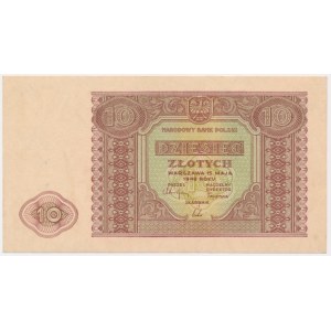 10 gold 1946 - cream paper