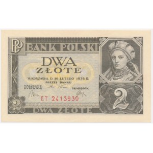 2 złote 1936 - CT -