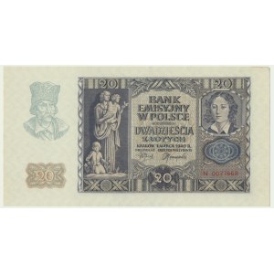 20 gold 1940 - N -.
