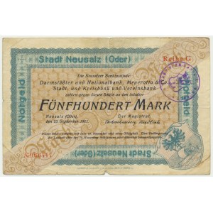 Nowa Sól (Neusalz a. Oder), 500 marques 1922