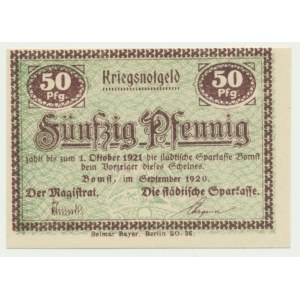 Babimost (Bomst), 50 fenigów 1921