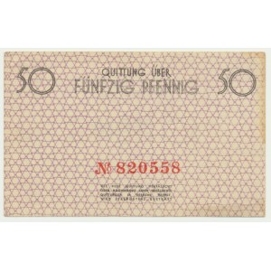 50 fenig 1940 - čitateľ červený -