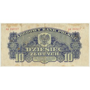 10 zlotys 1944... - AA -