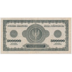500,000 marks 1923 - A - 7 digits -.