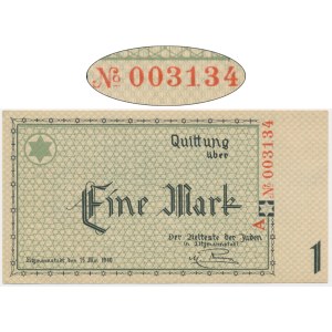 1 Mark 1940 - A 003134 - 6 digit series - low serial number