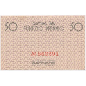 50 fenig 1940 - numérateur rouge -