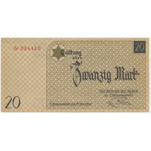20 Mark 1940 - no. 1 without watermark -