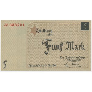 5 známok 1940 - čitateľ červený -