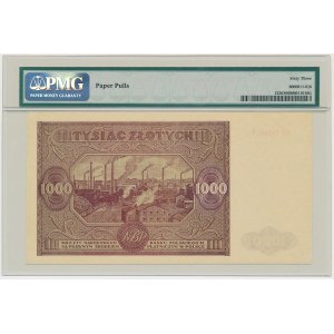 1.000 złotych 1946 - AA - PMG 63