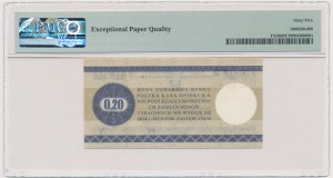 Pewex, 20 Cents 1979 - HN - klein - PMG 65 EPQ