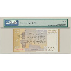20 Oro 2009 - Juliusz Słowacki - PMG 66 EPQ