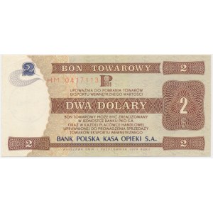 Pewex, $2 1979 - HM -.