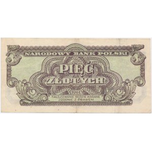 5 złotych 1944 ...owym - BA -