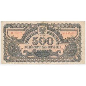 500 zl 1944 ...owe - BC -.