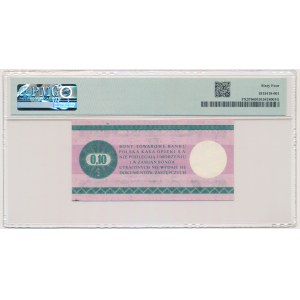Pewex, 10 cents 1979 - IB - small - PMG 64