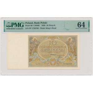 10 gold 1929 - Ser.FP. - PMG 64