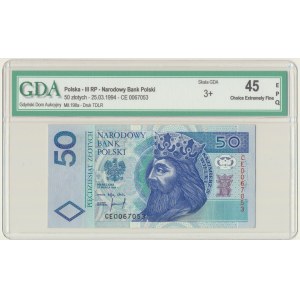 50 Or 1994 - CE - GDA 45 EPQ