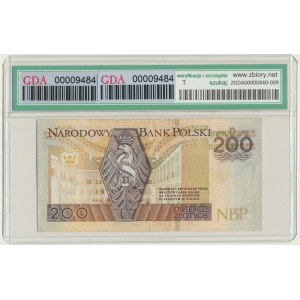 200 zloty 1994 - DA - GDA 35 - first series printed in PWPW.