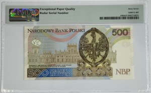 500 PLN 2017 - AE 6888886 - PMG 67 EPQ - Radarnummer