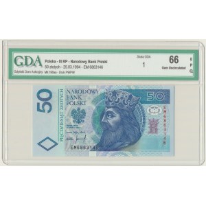 50 gold 1994 - EM - GDA 66 EPQ