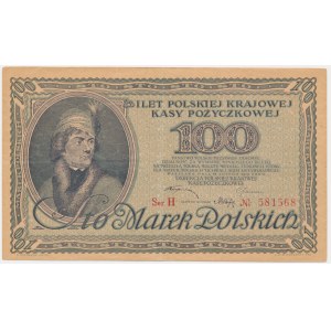 100 marks 1919 - Ser.H -.