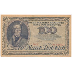 100 marks 1919 - Ser.Y -.