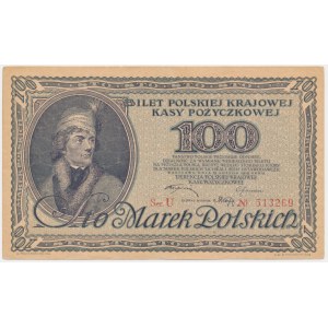 100 marks 1919 - Ser.U -.