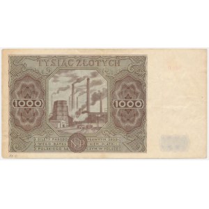 1,000 zloty 1947 - D -.