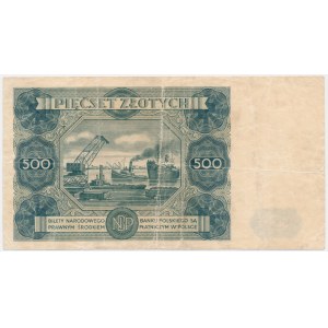 500 zloty 1947 - W2 -.