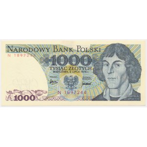 1 000 or 1975 - N - TRÈS RARE