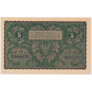 5 marks 1919 - 2nd Series CD -.
