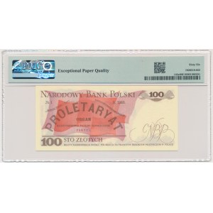 100 gold 1986 - LP - PMG 66 EPQ - first vintage series