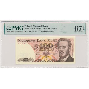 100 zlatých 1976 - AK - PMG 67 EPQ
