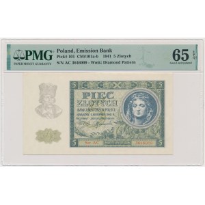 5 Gold 1941 - AC - PMG 65 EPQ