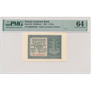 1 Gold 1941 - BB - PMG 64