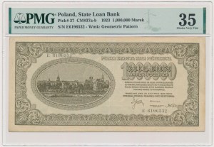 1 Million Mark 1923 - E - PMG 35