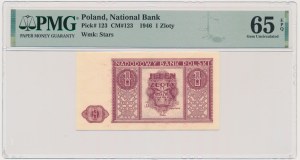 1 Gold 1946 - PMG 65 EPQ